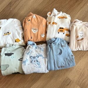 PEKKLE 6M - Baby Onesies with Cute Prints